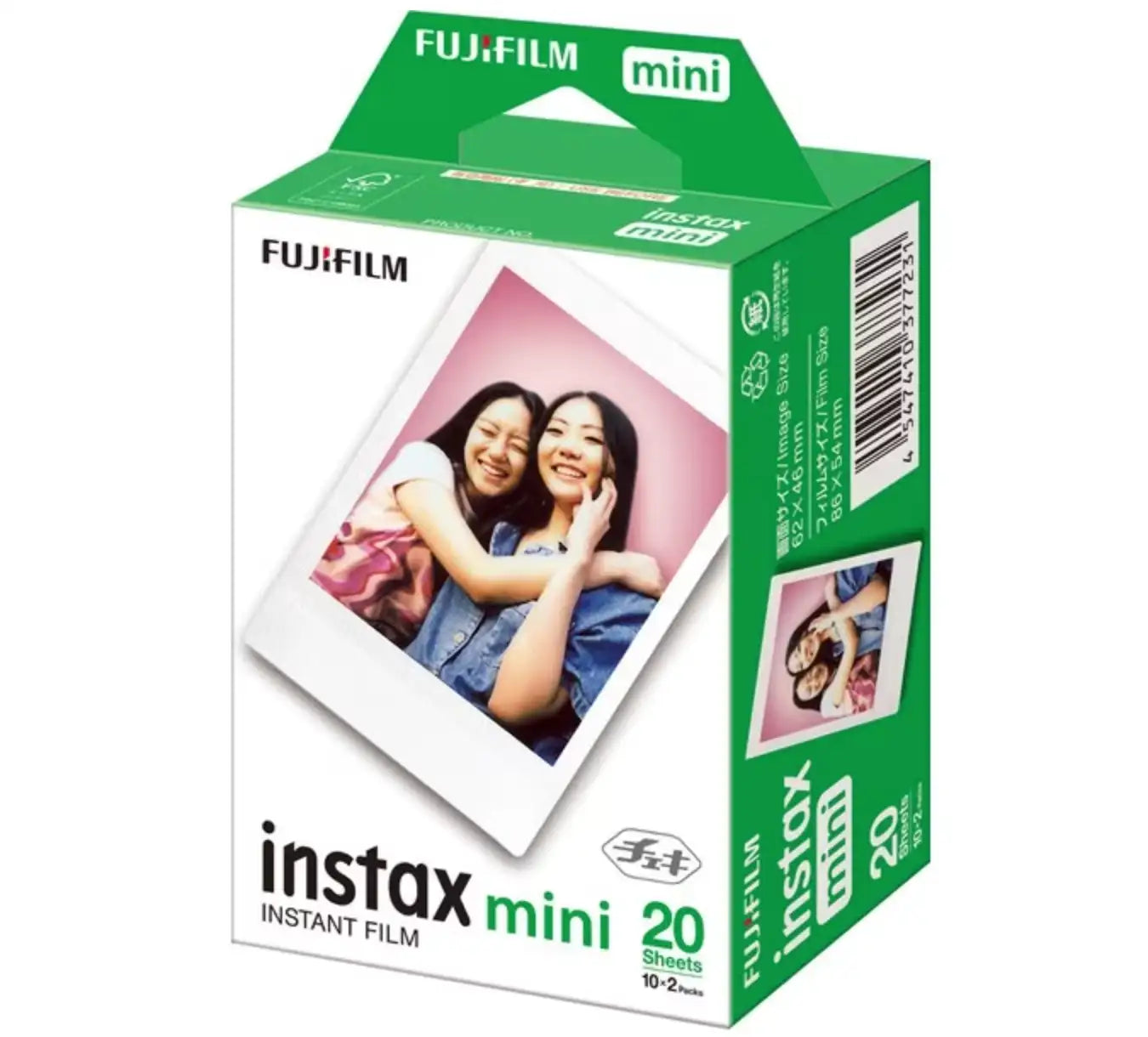 富士フイルム [チェキ instax mini 専用フィルム 1箱20枚（10枚×2パック）]