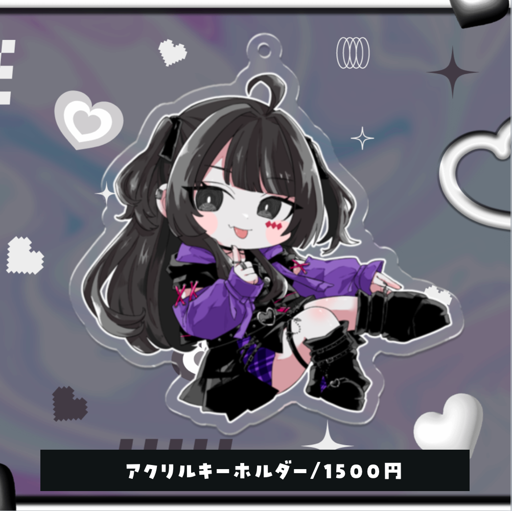 【濡羽しゅあ】COSPO×岩浪やきち先生 描き下ろしイラストグッズ