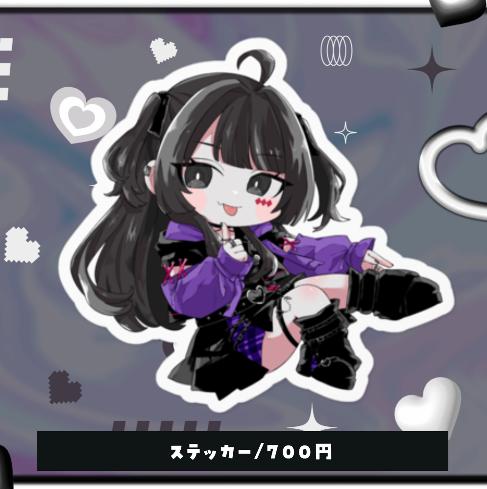 【濡羽しゅあ】COSPO×岩浪やきち先生 描き下ろしイラストグッズ