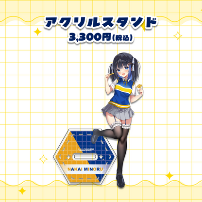 【中井みのる】ミニストップWANZA有明店コラボグッズ
